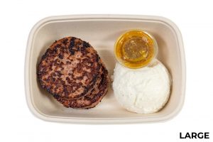 #25 - Beyond Burger with Garlic Mash (Large)
